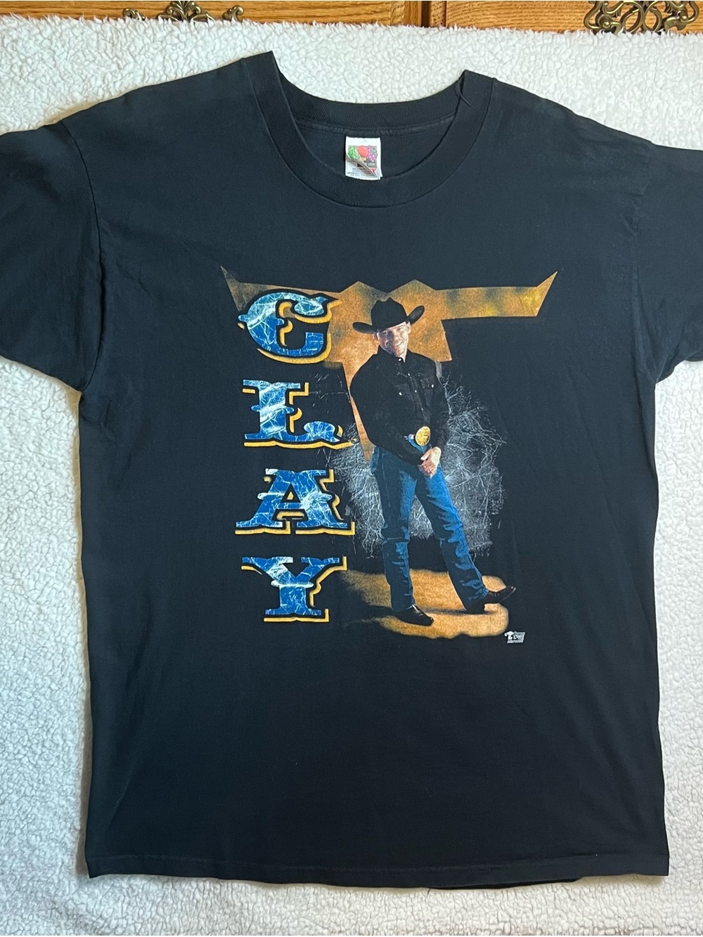 Vintage 1997 Clay Walker Four Star Blowout Tour *Shirt XL* Fruit of the Loom